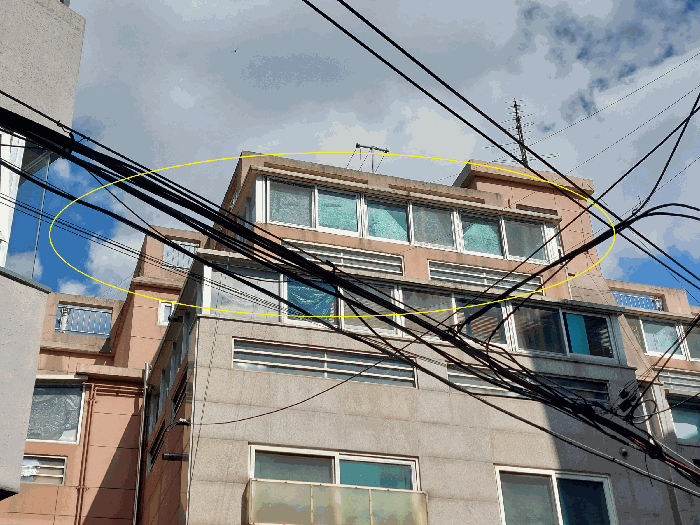 본건세대 전경