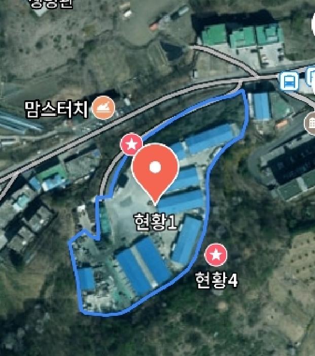 목록1,2번 위성사진