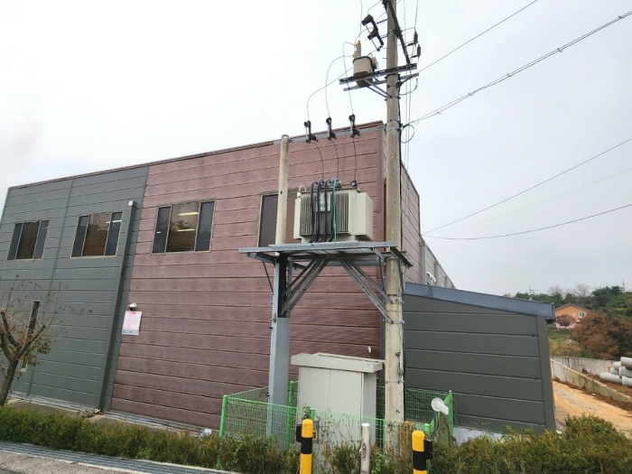 제시외 물건 기호㉥(수변전설비)