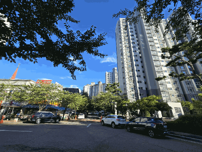 단지 내 전경