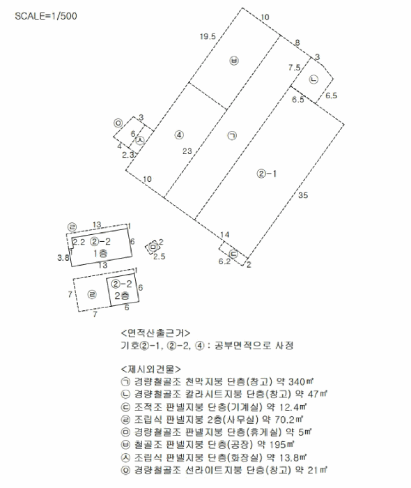건 물 개 황 도