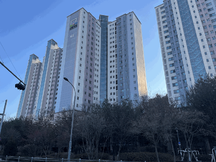 102동 북측전경