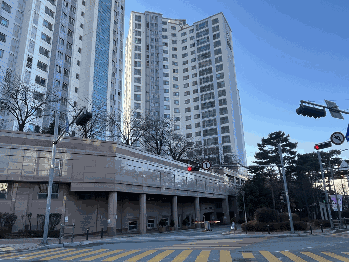 102동 동측전경