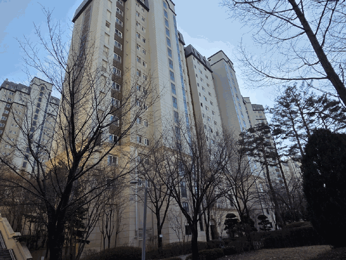 대상동(204동) 후면 전경