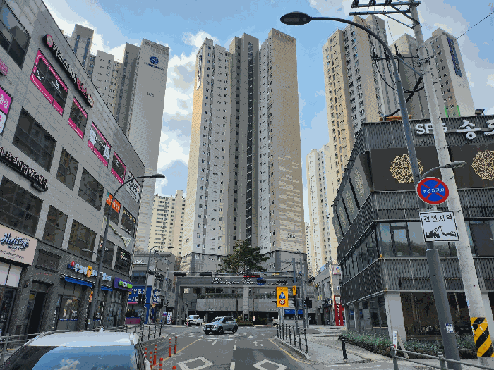 단지전경(용인보라효성해링턴플레이스)