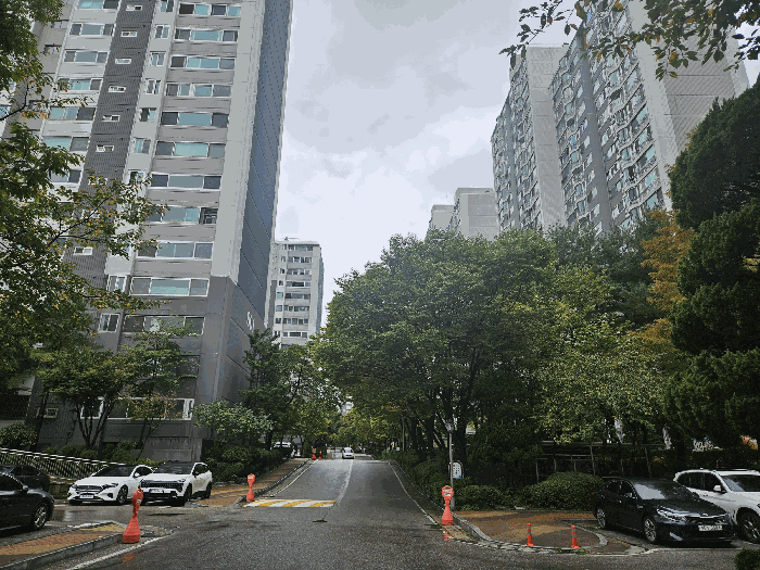 아파트 단지내 전경