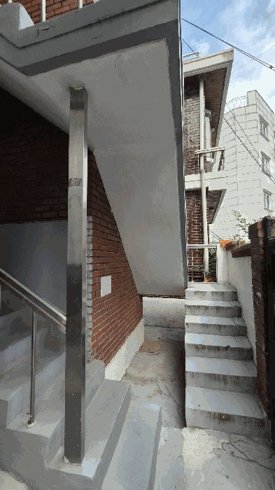 남측 계단 모습(제시외물건㉣)