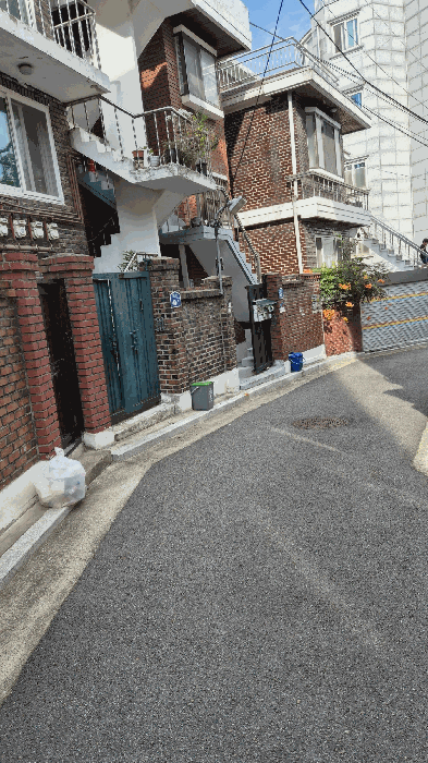 인접도로 모습
