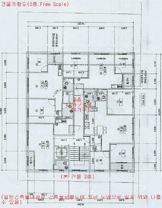 건 물 개 황 도(3층, Free Scale)
