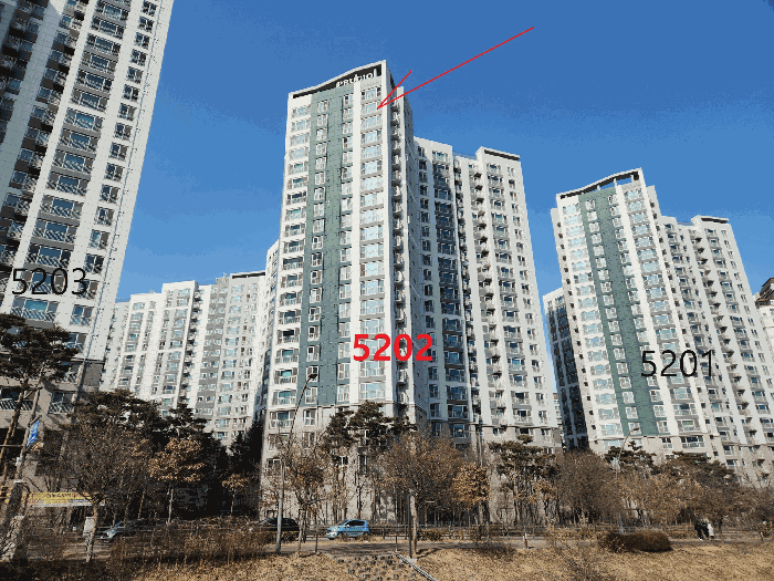 대상물건 남동측 전경