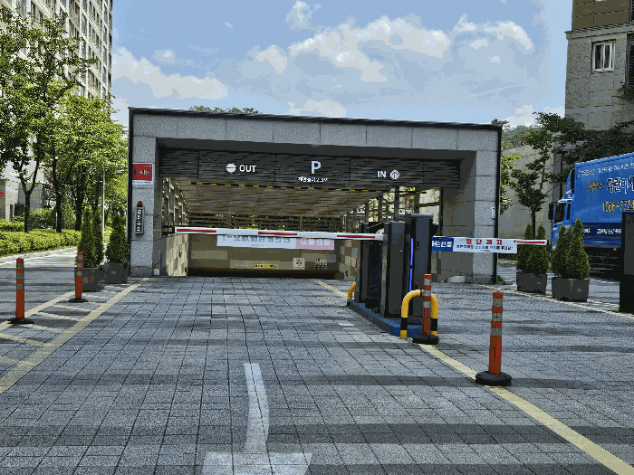 지하 주차장 출