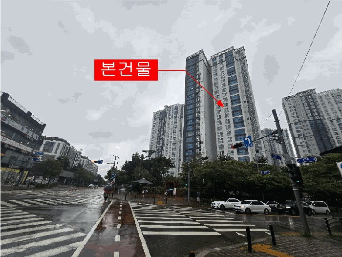 주위환경 - 남동측에서 촬영