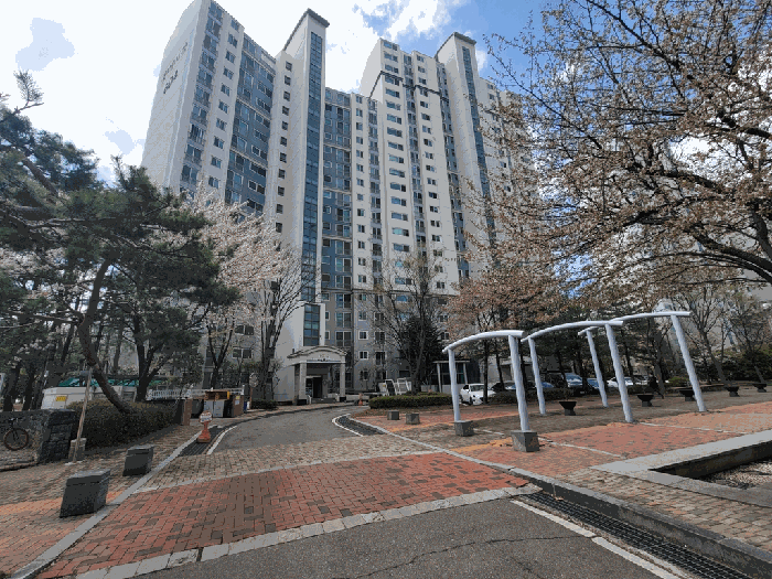 본건 604동 북측전경
