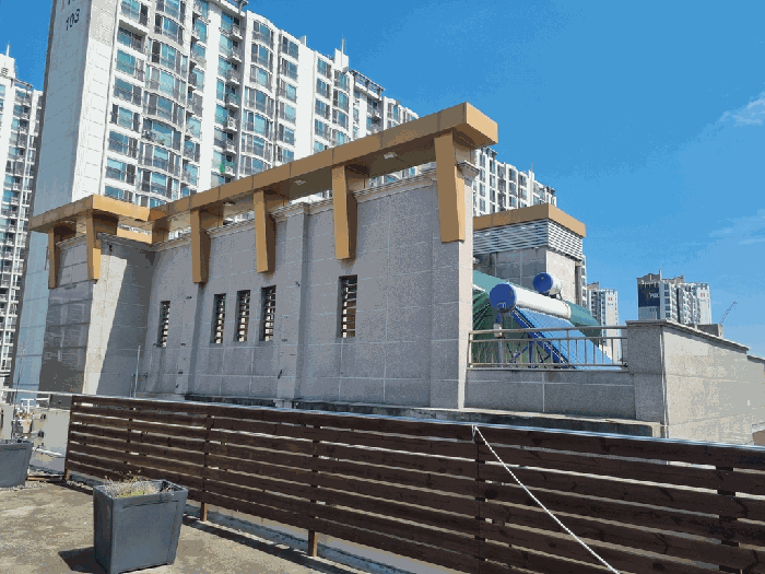 제시외구조물(4층 스라브위 옥상소재)