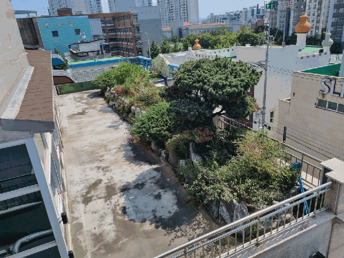 제시외수목 및 옥상정원 등(4층소재)