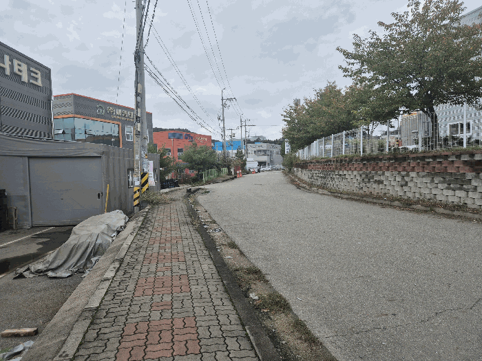 본건 기호(6,7,9,10,13) 토지 전경