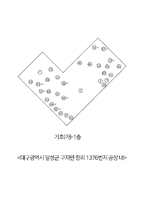 기계기구배치도