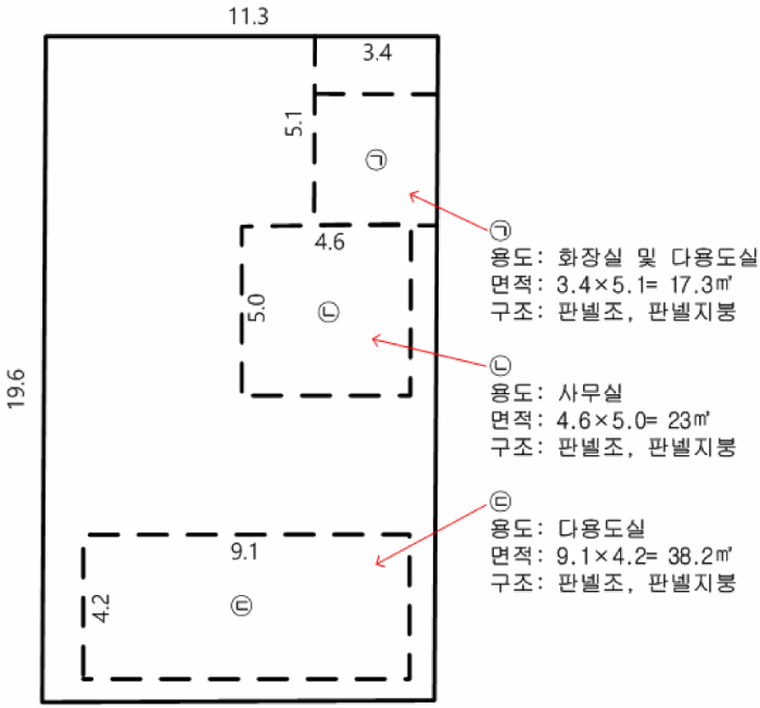 지적 및 건물배치도