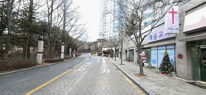 단지입구전경