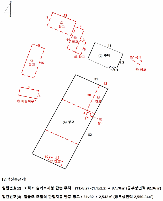 건 물 개 황 도