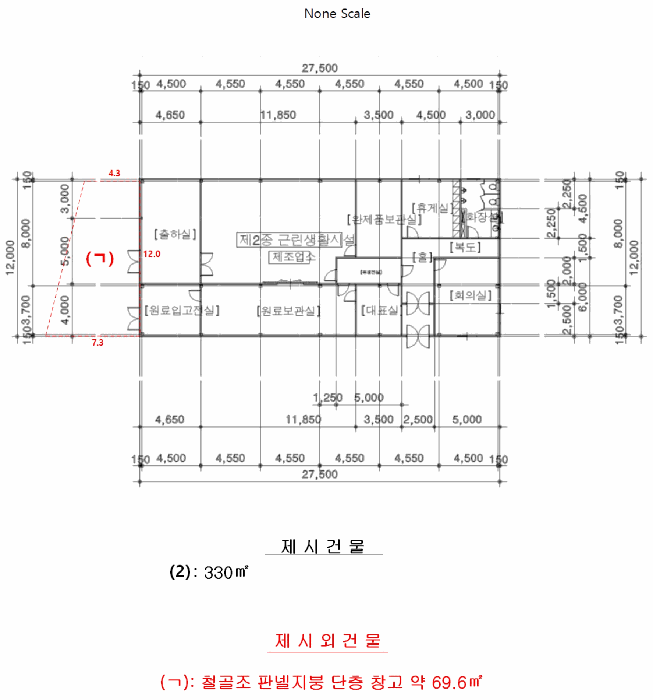건 물 개 황 도