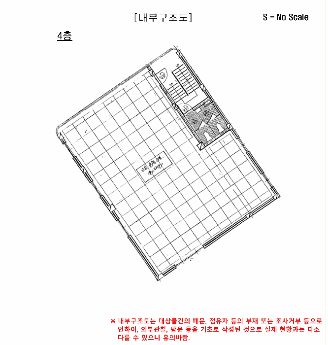 건 물 개 황 도 (4층)