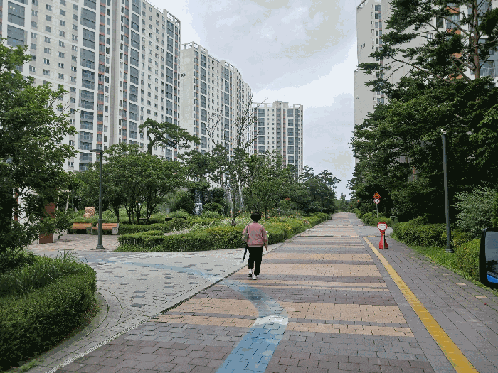 단지내 전경