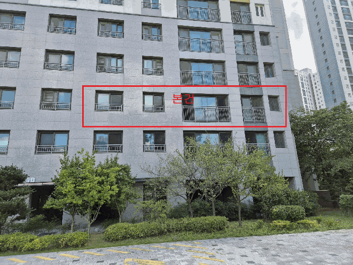 본건 소재 건물 외부 전경