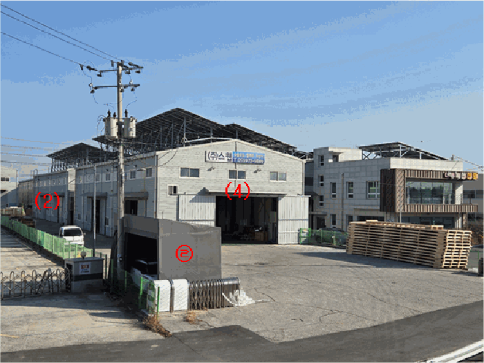 [본건 전경 (남서 → 북동)]