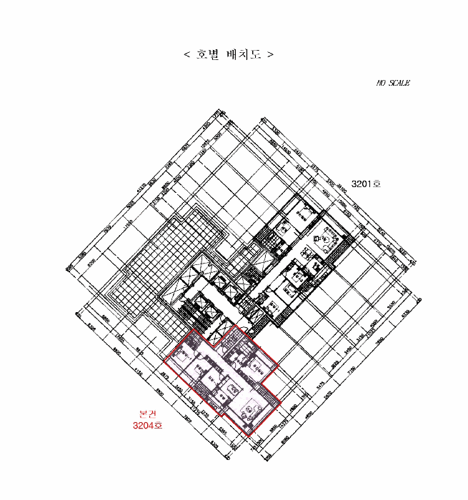 호 별 배 치 도