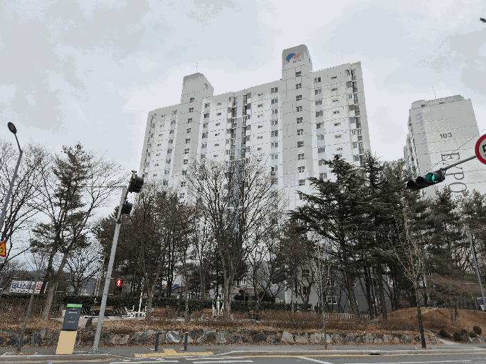 104동 전경