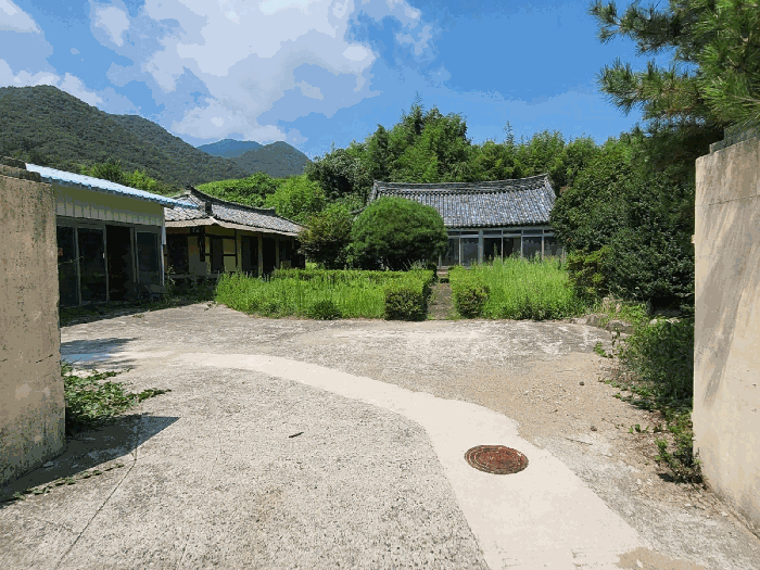 본건전경(남동측에서 촬영)