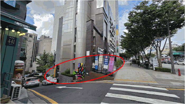 비교표준지 전경