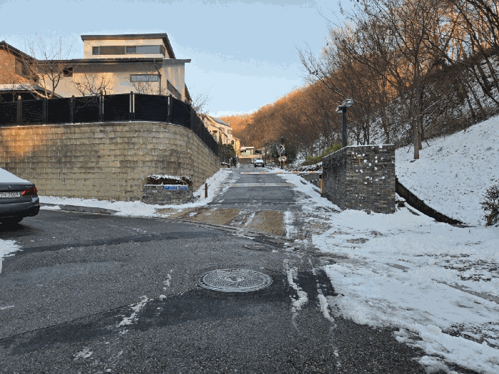 단지 출입 문