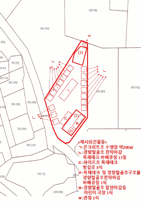 건 물 개 황 도
