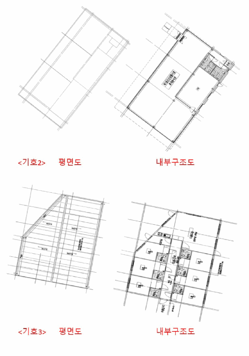 평면도 및 내부구조도