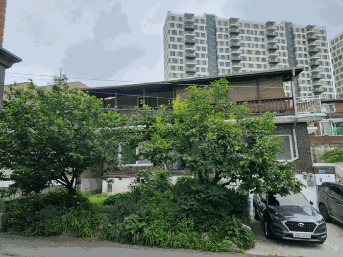 본건 남측에서 촬영