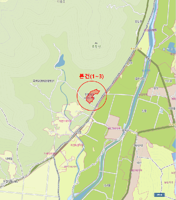 제시외건물 기호(ㄷ) 전경
