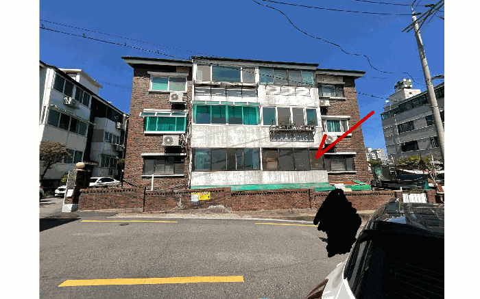 본건 남측에서 촬영