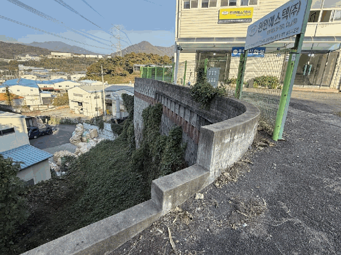 기호 1) 법면부분