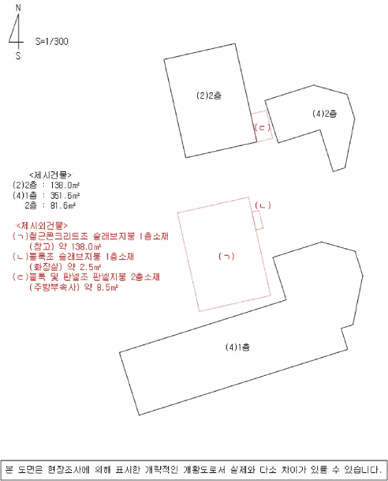 건 물 개 황 도