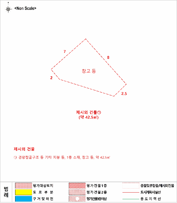 건물개황도 및 내부구조도