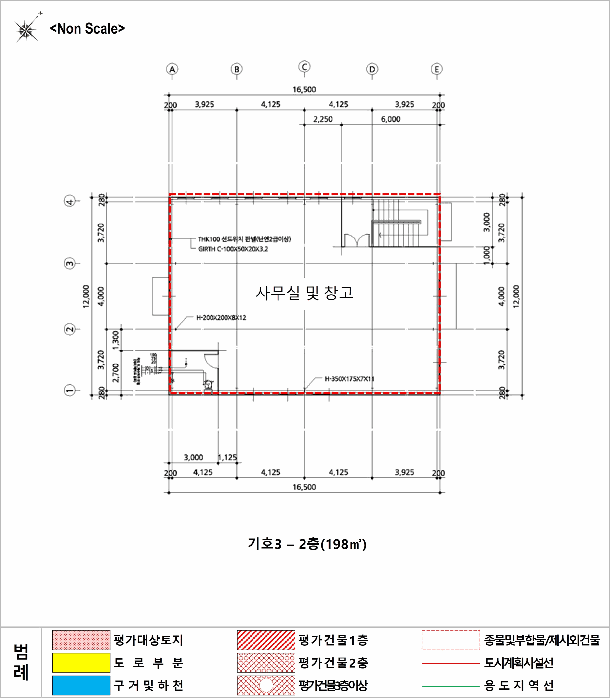 건물개황도 및 내부구조도