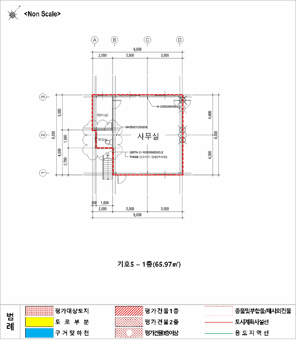 건물개황도 및 내부구조도