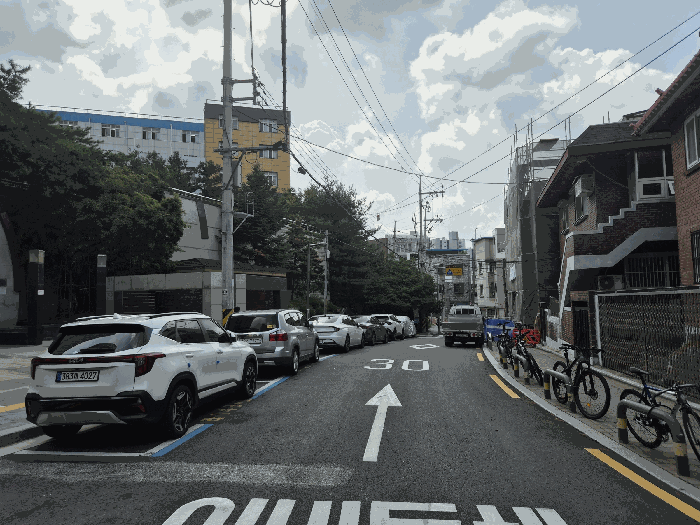접면도로 및 주