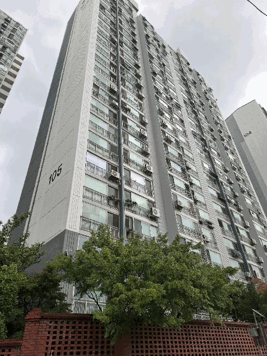 105동 전경