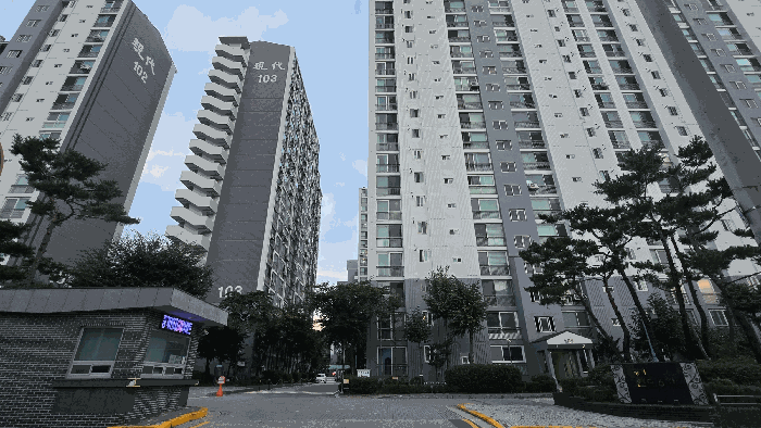 본건 중계현대6차아파트 전경