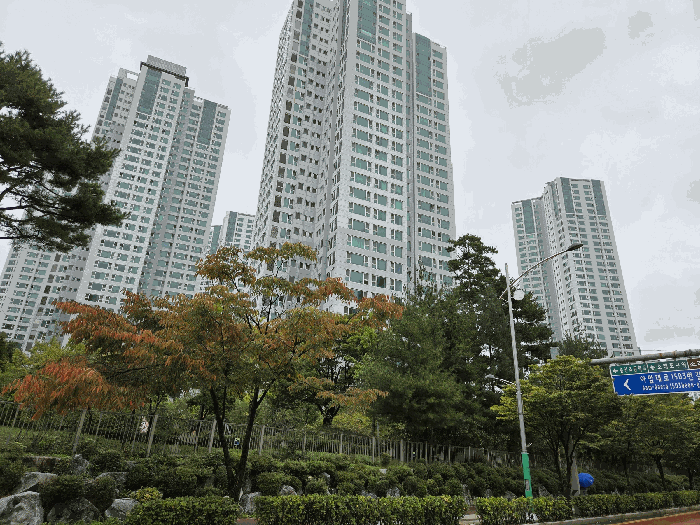 아파트단지 전체 전경