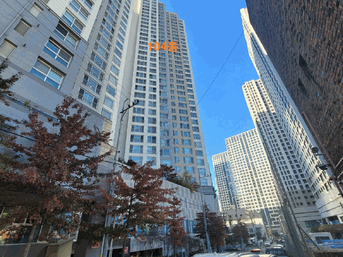 본건 소재 건물동 전경
(남동측 주변에서 촬영)