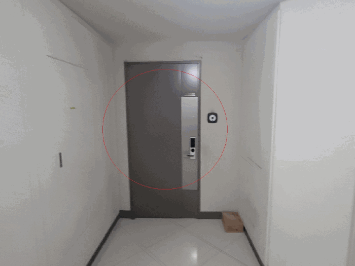 건물동 내 본건 입구 전경